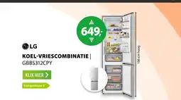 Expert LG GBBS312CPY Zilver aanbieding