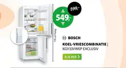 Expert Bosch KGV33VWEP EXCLUSIV aanbieding
