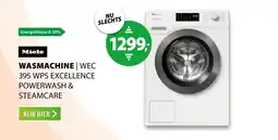 Expert Miele WEC 395 WPS Excellence PowerWash & SteamCare aanbieding