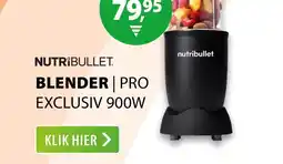 Expert Nutribullet Pro Exclusiv 900W Zwart aanbieding