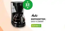 Expert Melitta Easy II Zwart aanbieding