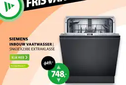 Expert Siemens SN63EX23BE extraKlasse aanbieding