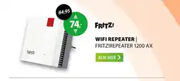 Expert Fritz! Mesh Wi-Fi Extender 1600 (1200 AX) aanbieding
