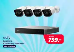 Electroworld NVR Security System E40 aanbieding