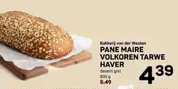 Ekoplaza PANE MAIRE VOLKOREN TARWE HAVER aanbieding