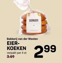 Ekoplaza Bakkerij van der Westen EIER- KOEKEN aanbieding