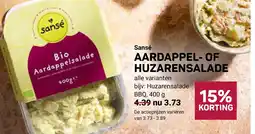 Ekoplaza Sansé AARDAPPEL-OF HUZARENSALADE aanbieding
