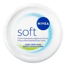 De Online Drogist Nivea Soft Hydraterende Crème Pot 200ML aanbieding