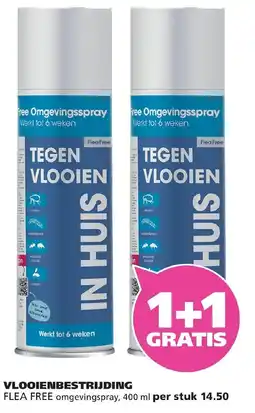 Ranzijn Flea Free omgevingsspray aanbieding