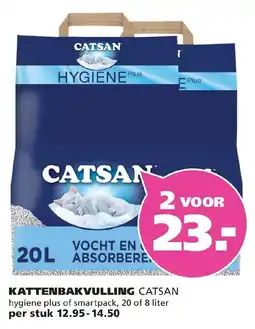 Ranzijn Catsan kattenbakvulling aanbieding