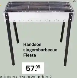 Karwei Handson slagersbarbecue Fiesta aanbieding