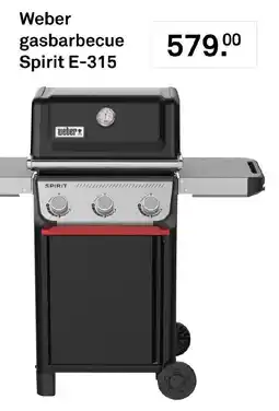 Karwei Weber gasbarbecue Spirit E-315 aanbieding