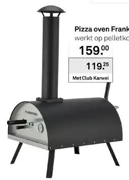 Karwei Jamestown pizza oven Frank aanbieding