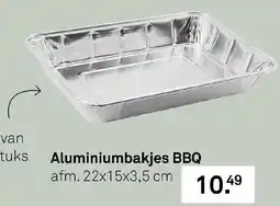 Karwei Aluminiumbakjes BBQ aanbieding