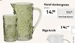 Karwei Kitchen Goods Karaf donker groen aanbieding