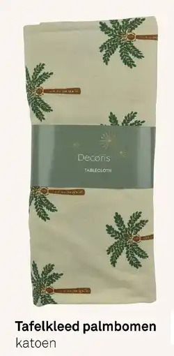 Karwei Tafelkleed palmbomen aanbieding