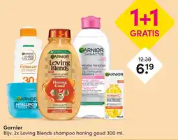 DA Garnier Loving Blends shampoo honing goud aanbieding
