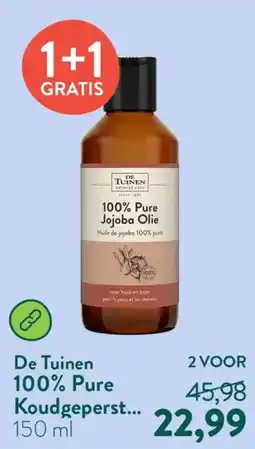 Holland & Barrett De Tuinen 100% Pure Koudgeperst... aanbieding