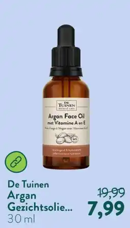 Holland & Barrett De tuinen argan gezichtsolie aanbieding