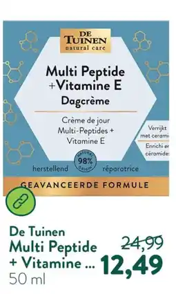 Holland & Barrett De Tuinen Multi Peptide + Vitamine E aanbieding