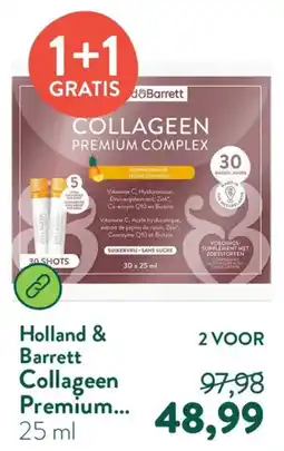 Holland & Barrett Holland & Barrett Collageen Premium Complex aanbieding