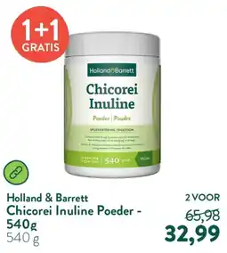 Holland & Barrett Holland & Barrett Chicorei Inuline Poeder aanbieding