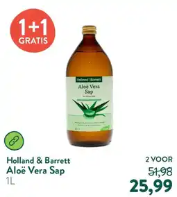 Holland & Barrett Holland & Barrett Aloë Vera Sap aanbieding