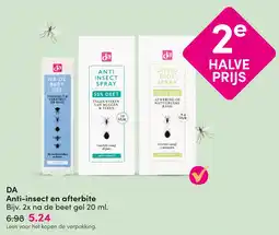 DA Da anti-insect en afterbite aanbieding