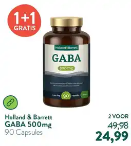 Holland & Barrett Holland & Barrett GABA 500mg aanbieding