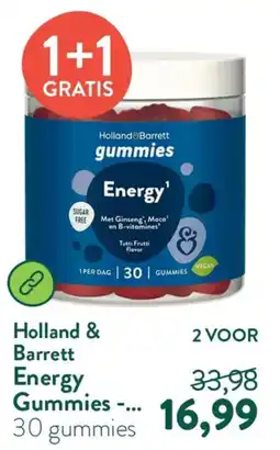 Holland & Barrett Holland & Barrett Energy Gummies aanbieding
