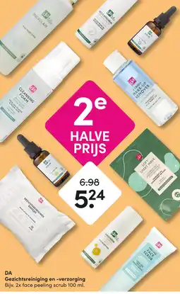 DA Da gezichtsreiniging en verzorging aanbieding