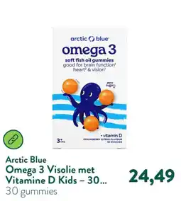 Holland & Barrett Arctic Blue Omega 3 Visolie met Vitamine D Kids aanbieding