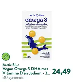Holland & Barrett Arctic Blue Vegan Omega 3 DHA met Vitamine D en Jodium aanbieding