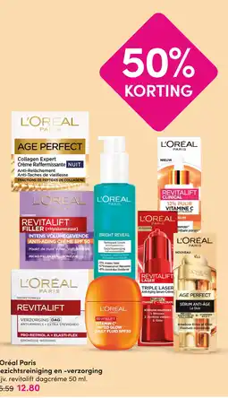 DA L'oréal paris gezichtsreiniging en verzorging aanbieding