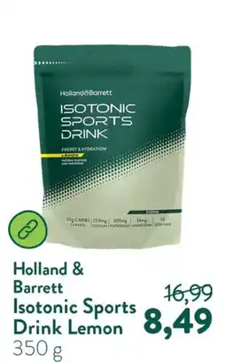 Holland & Barrett Holland & Barrett Isotonic Sports Drink Lemon aanbieding