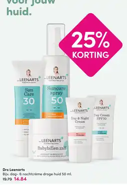 DA Drs Leenarts dag- & nachtcrème droge huid 50 ml aanbieding