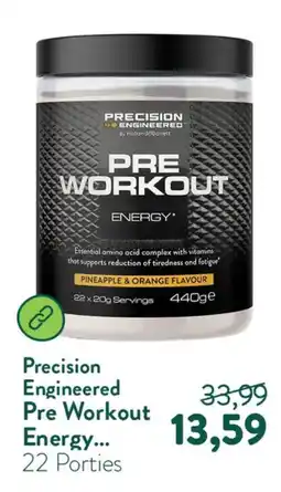 Holland & Barrett Precision engineered pre workout energy aanbieding