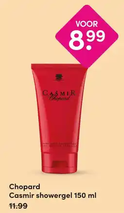 DA Chopard Casmir showergel aanbieding
