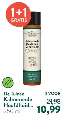 Holland & Barrett De Tuinen Kalmerende Hoofdhuid Conditioner aanbieding
