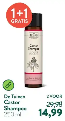 Holland & Barrett De Tuinen Castor Shampoo aanbieding