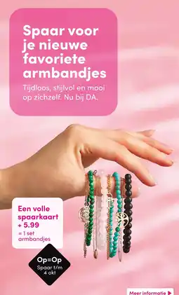 DA DA armbandjes aanbieding