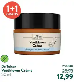 Holland & Barrett De Tuinen Voetkloven Crème aanbieding
