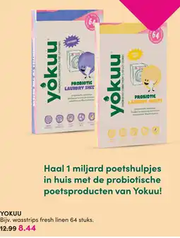 DA yokuu probiotic laundry sheets aanbieding