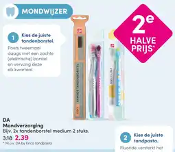 DA DA mondverzorging aanbieding