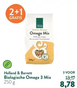 Holland & Barrett Holland & Barrett Biologische Omega 3 Mix aanbieding