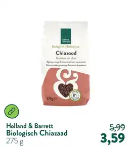 Holland & Barrett Holland & Barrett Biologisch Chiazaad aanbieding