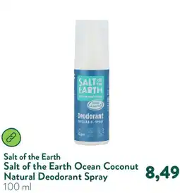 Holland & Barrett Salt of the Earth Natural Deodorant Spray aanbieding