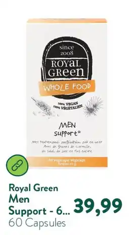 Holland & Barrett Royal Green Men Support aanbieding
