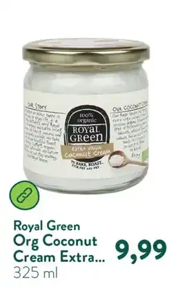 Holland & Barrett Royal Green Org Coconut Cream Extra... aanbieding