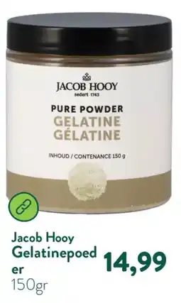 Holland & Barrett Jacob Hooy Gelatinepoed aanbieding